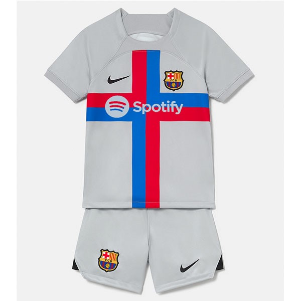 Trikot Barcelona Ausweich Kinder 2022-23